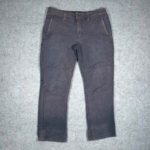 Eddie Bauer Carpenter Pants Mens 32x30(32x28) Relaxed Fit‎ Canvas Workwear faded